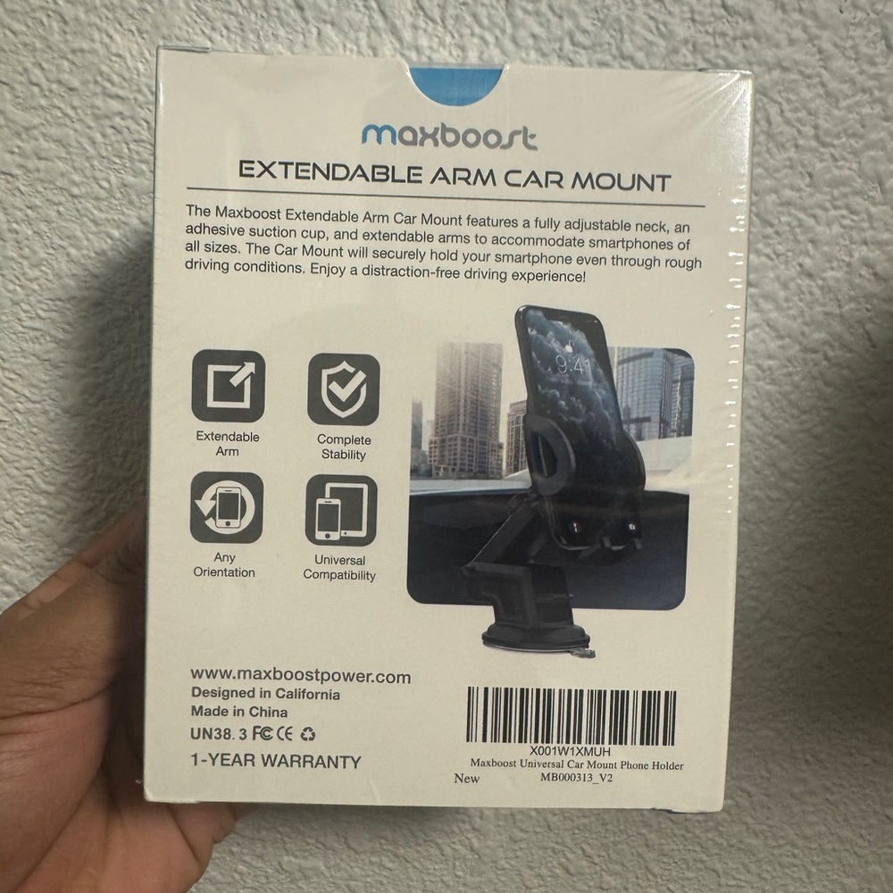 New Maxboost Extendable Arm Car Mount - Picture 2 of 2